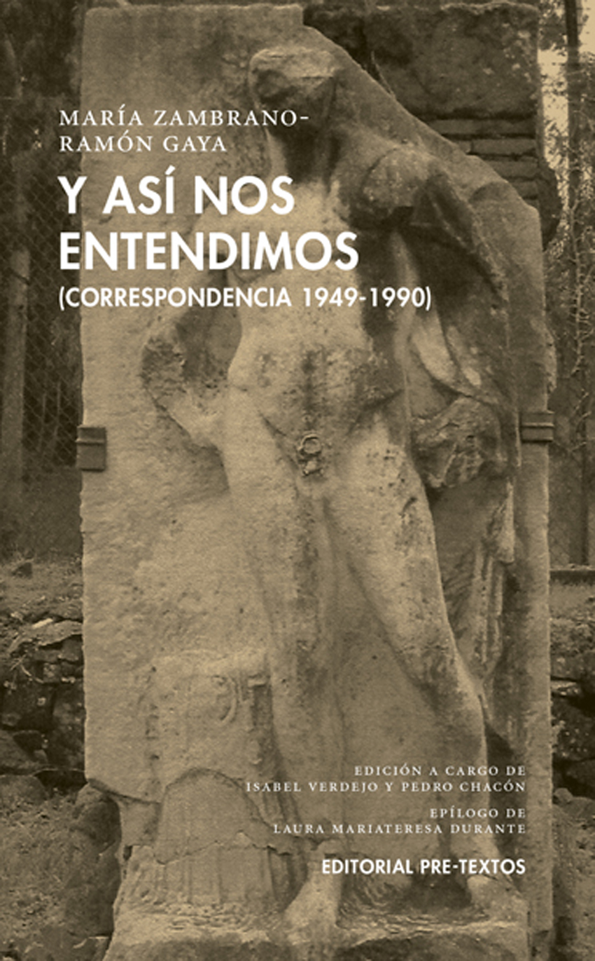 Algunos lugares de la amistad. Zambrano-Gaya. Conferencia de José Rubio Fresneda. 28/01/2019. La Nau. 19h